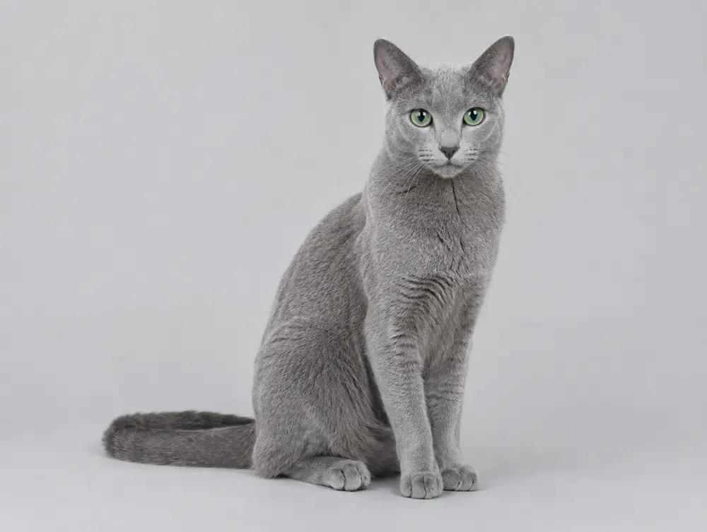 Russian Blue cat