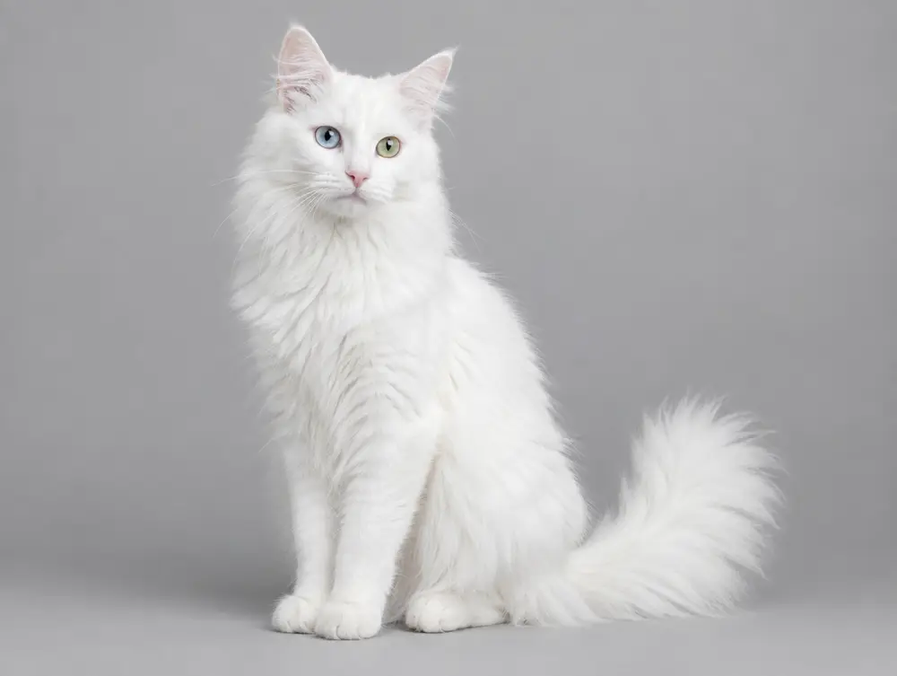 Turkish Angora cat